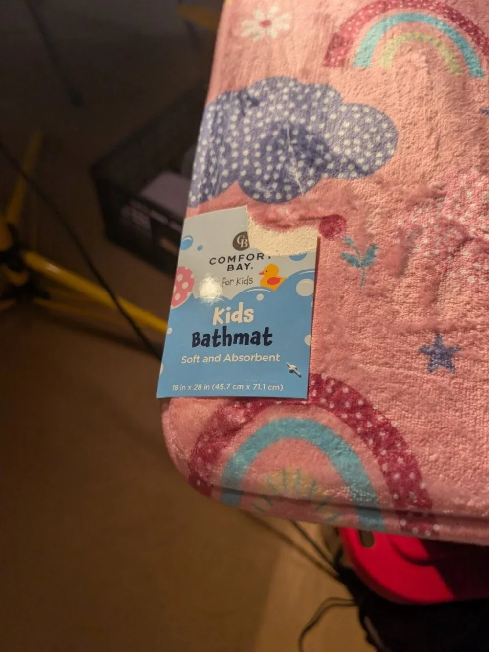 Comfort Bay Kids Bathmat 18x28 Soft Absorbent - 25% Off When Bundled